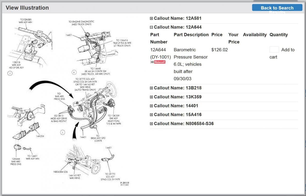 Barometric Pressure Sensor Where is it? Ford Powerstroke Diesel Forum